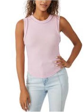 We The Free Kate Ribbed Sleeveless Tank Top